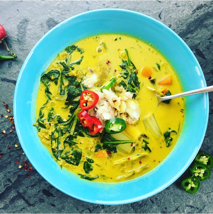 Gluten-Free Crab Curry Soup