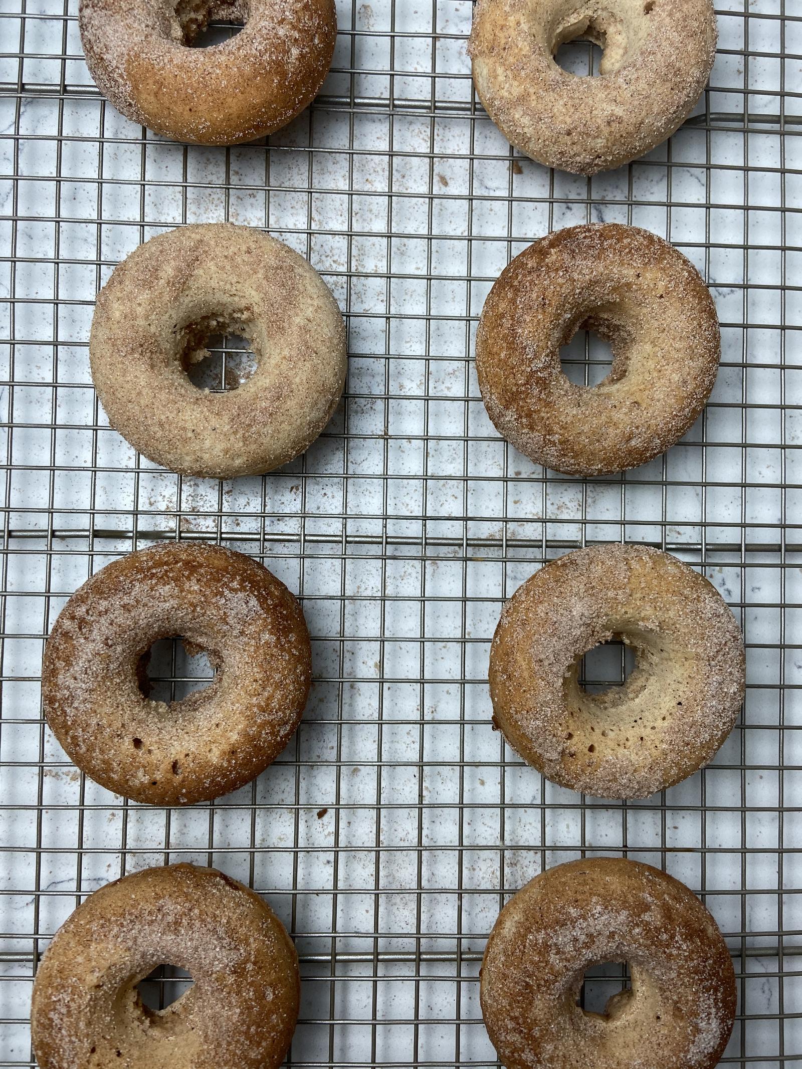 Baked Old Fashioned Donuts - The Dessert Dietitian